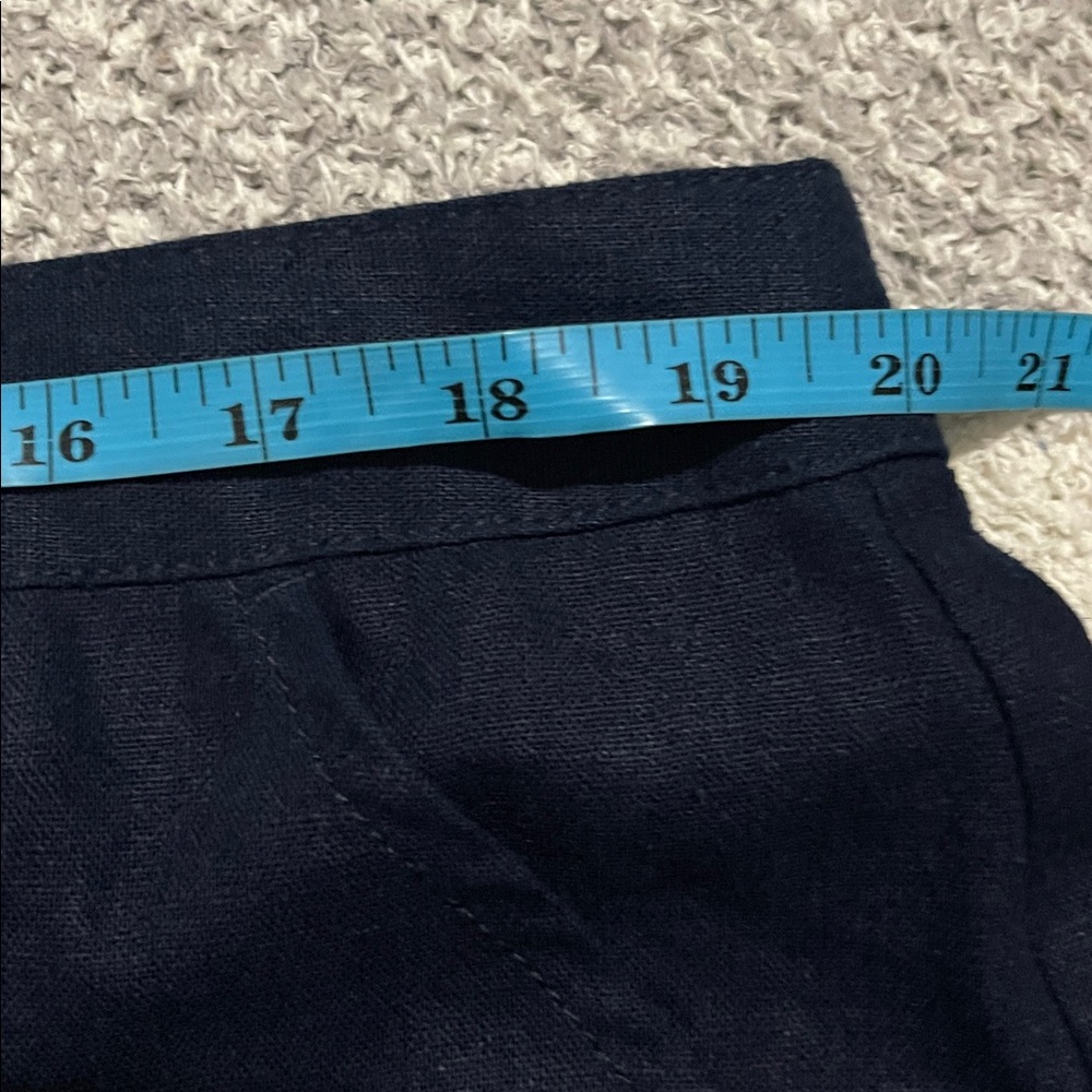 NWT- Max Studio - 2X. Linen Blend Wide Leg Trouser - Picture 5 of 8